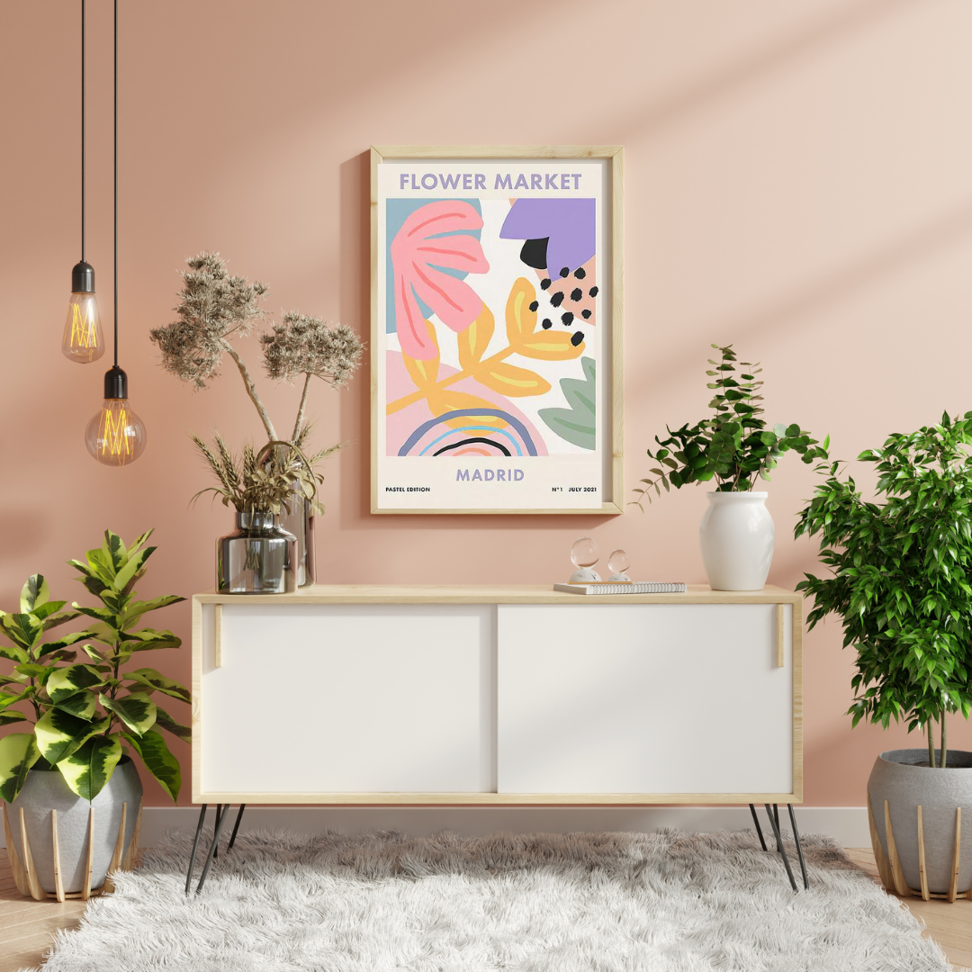 Flower Candy Colour Wall Art - COMING SOON