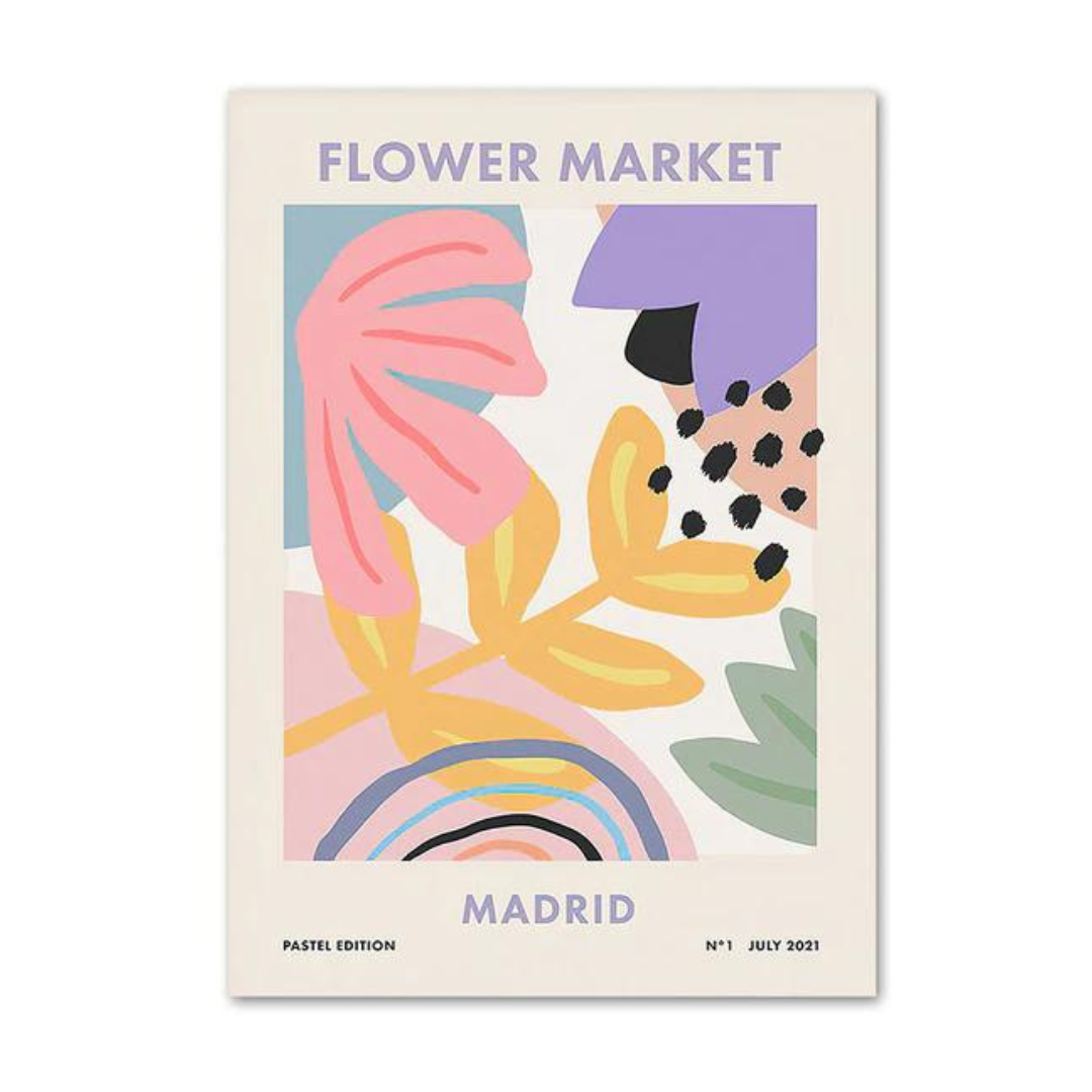 Flower Candy Colour Wall Art - COMING SOON